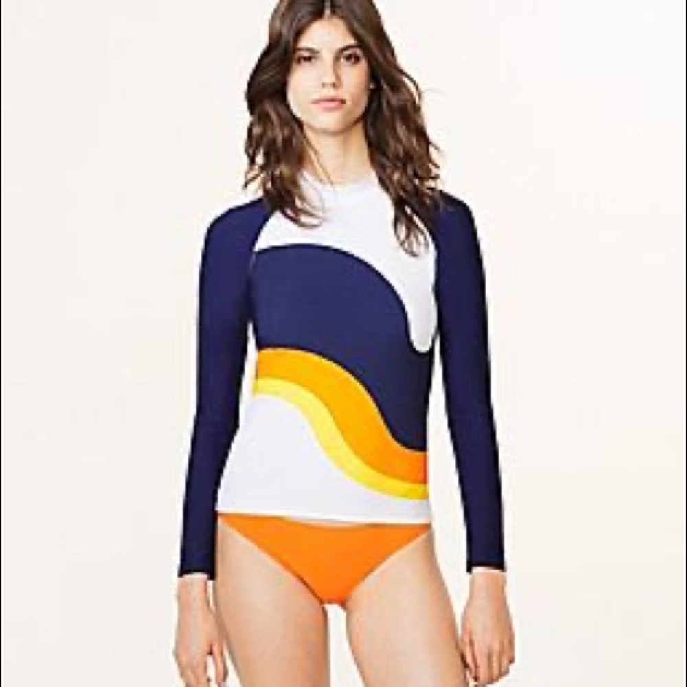 Tory Burch Windwell Rash Guard Size M